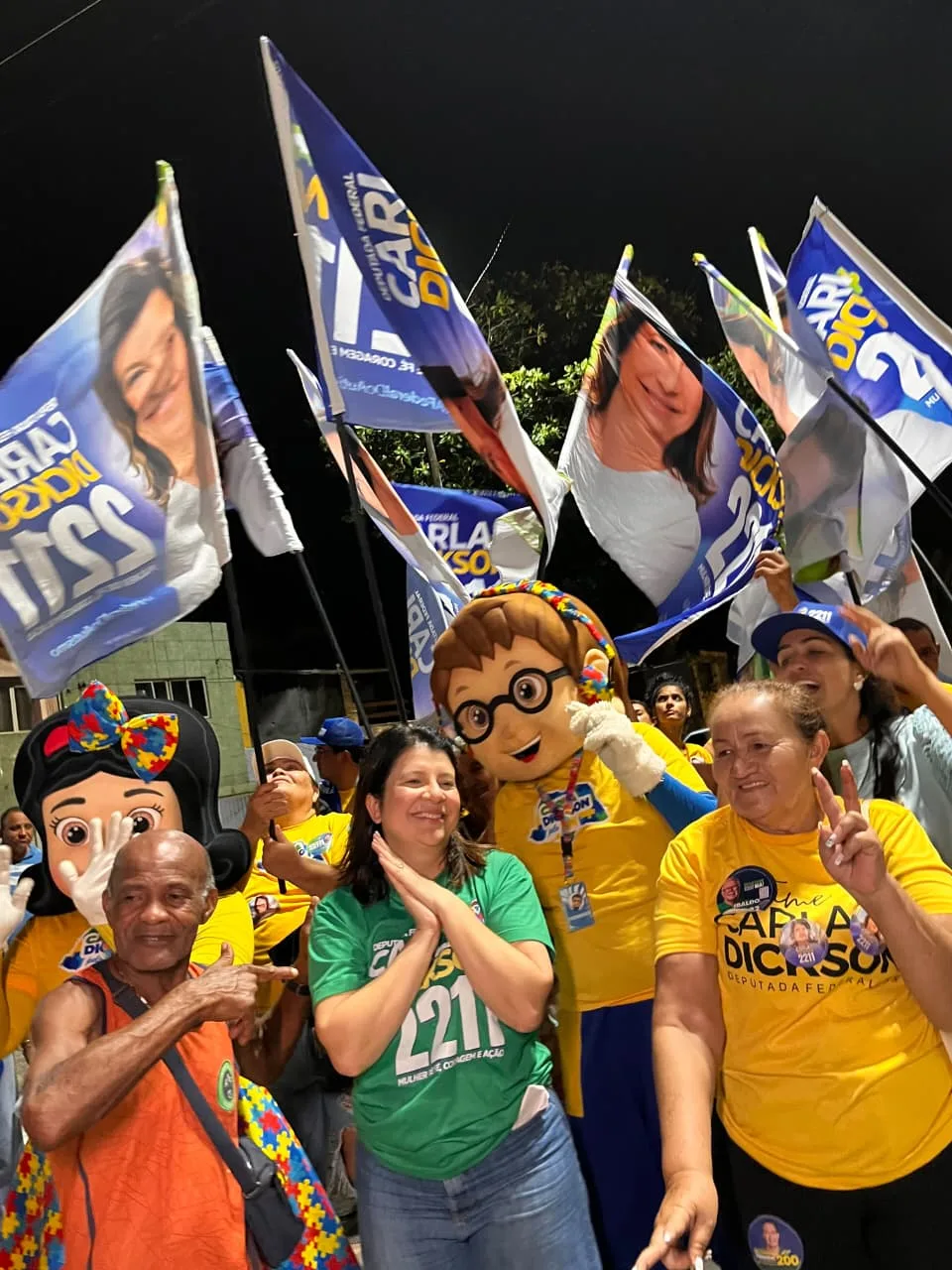 Carla Dickson ganha fôlego no PL a oito dias da eleição no RN