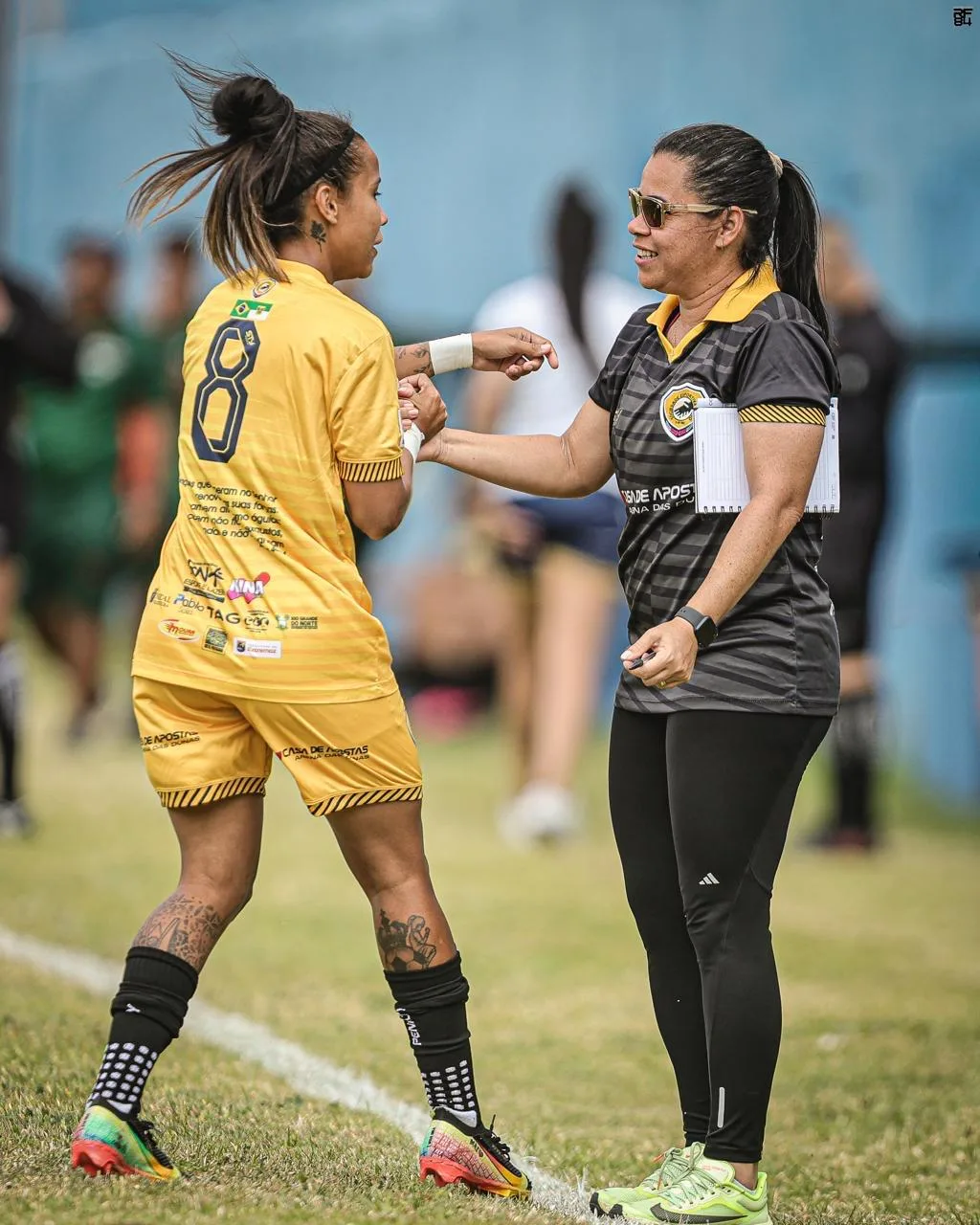 Atletas do futebol feminino do ABC União de Extremoz que vão representar o RN
