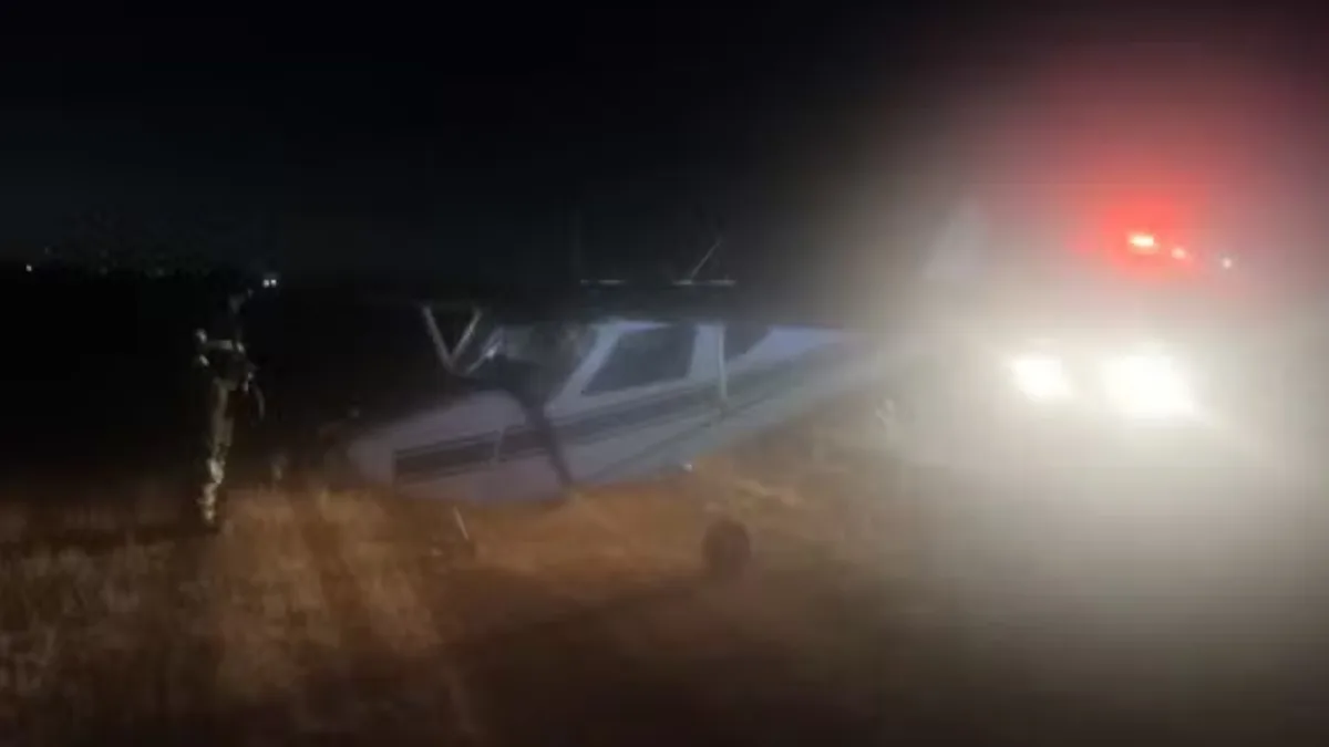 Monomotor sai da pista em Caicó e piloto médico escapa ileso no Seridó