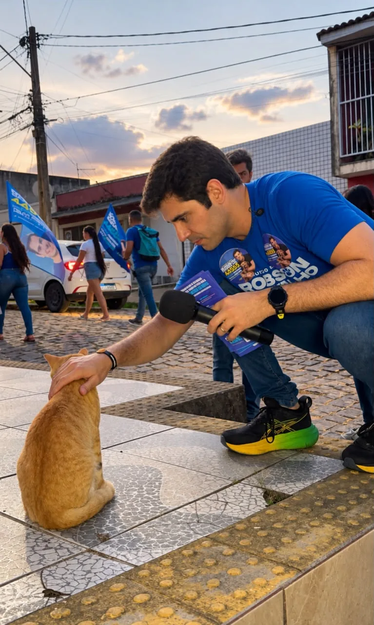 Robson Carvalho cresce nas pesquisas e mira uma cadeira na Assembleia
