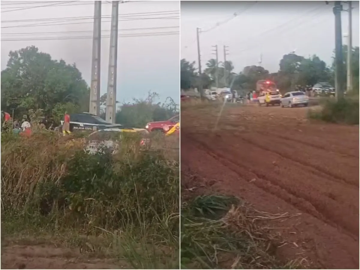 Tragédia na RN-064: batida em poste mata casal e deixa criança ferida em Ceará-Mirim