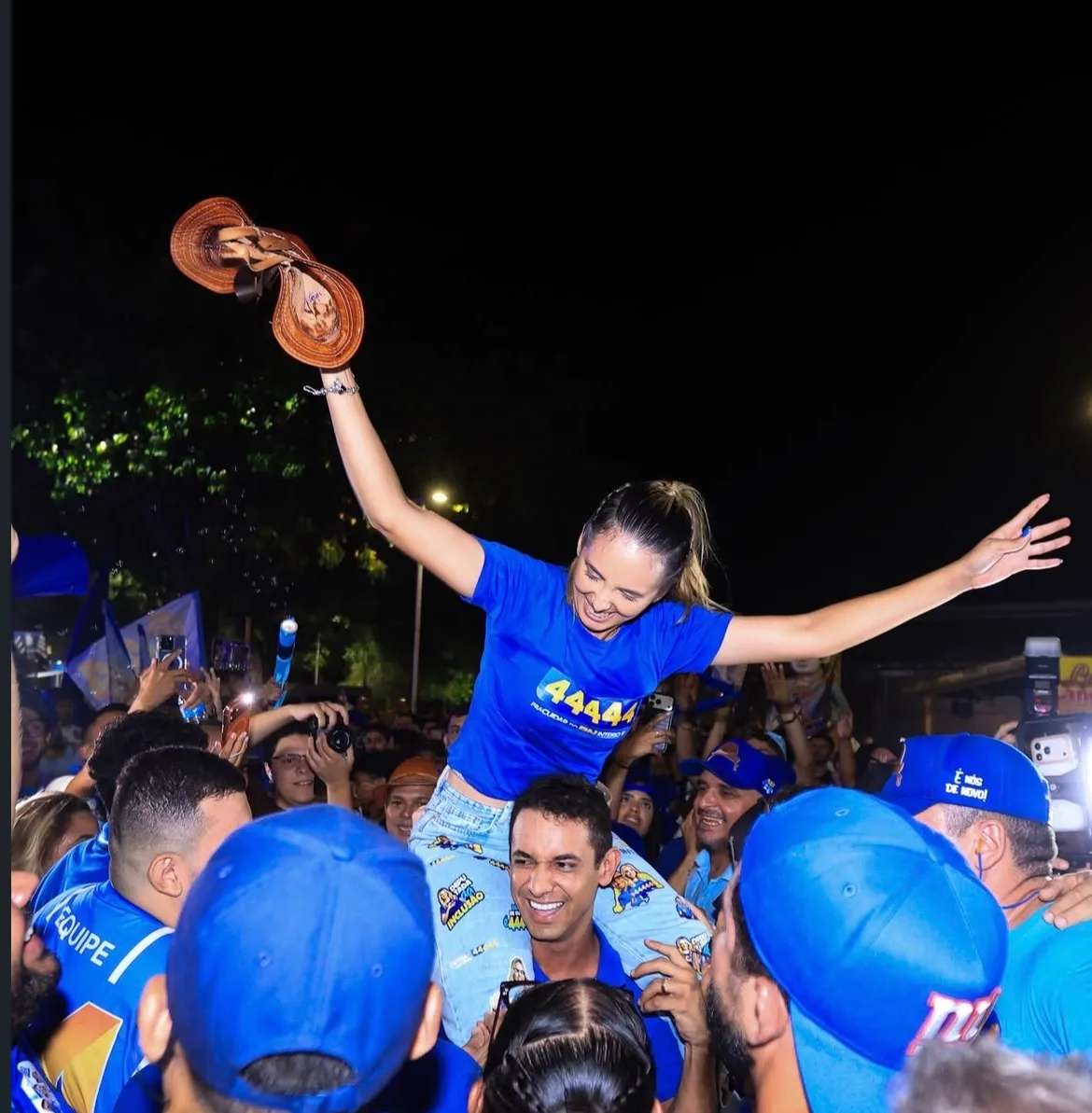 Estreante na urna, Cinthia chega à véspera do voto no pelotão da frente no RN