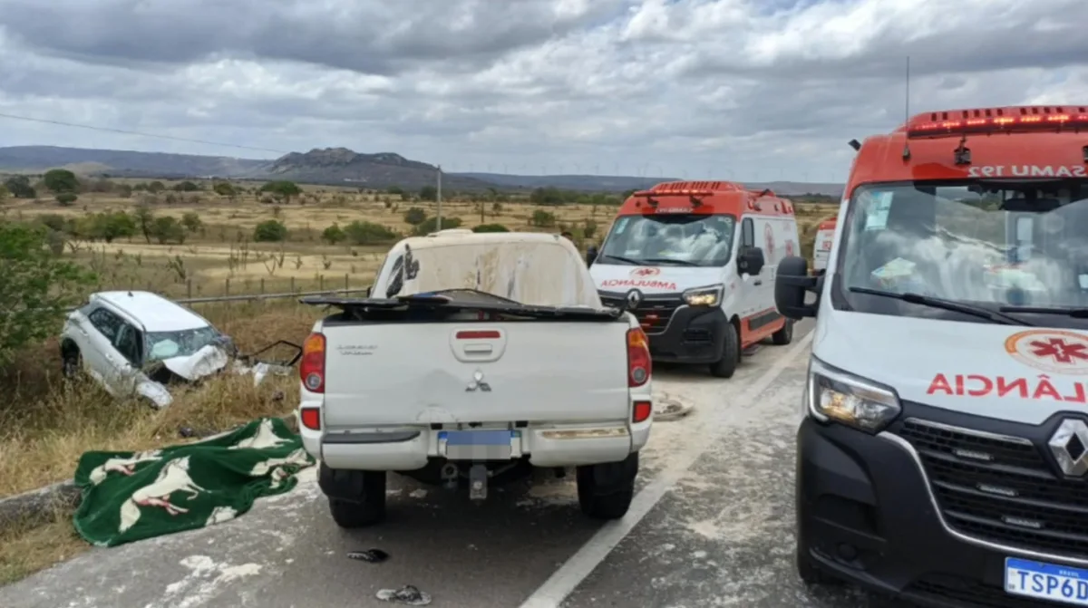 Tragédia na BR-304: batida em Riachuelo mata 2 e deixa 4 feridos