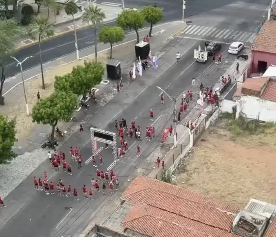 Corrida pró-Lula reúne grupo pequeno em Mossoró em feriado municipal