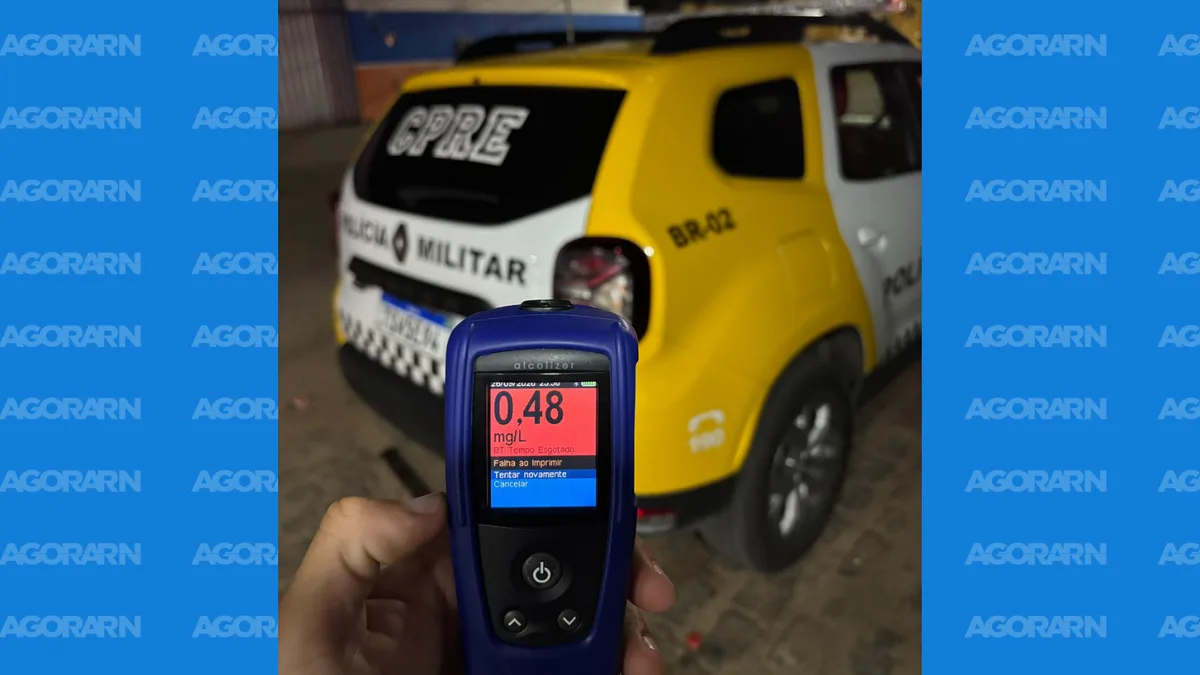 CPRE detém dois motoristas sob suspeita de embriaguez em Extremoz