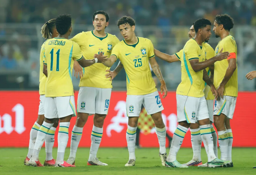 Brasil goleia Índia por 4 a 0 em amistoso e anima torcida no RN