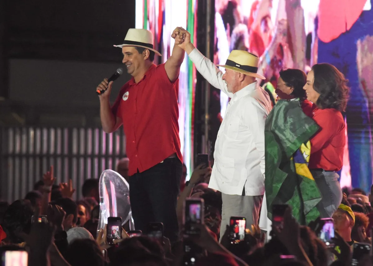 Lula virá ao RN no 2º turno para reforçar Cadu, anunciam Fátima e Cadu