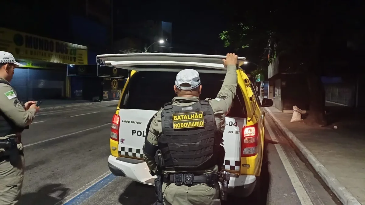Foragido com pena de 15 anos é capturado em blitz na RN-313, em Parnamirim
