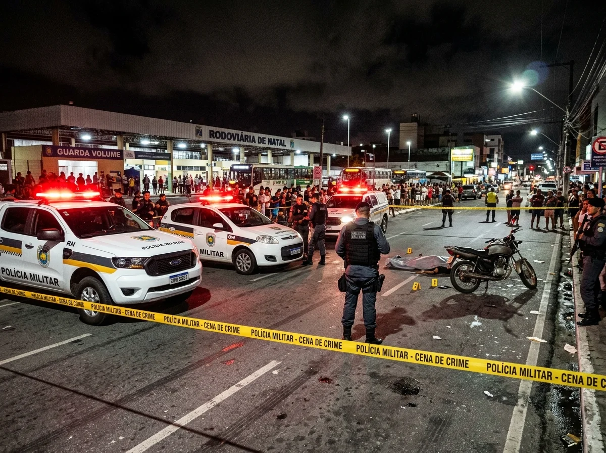 Homem é executado a tiros a 200 metros do CPRE e 9º Batalhão, em Natal