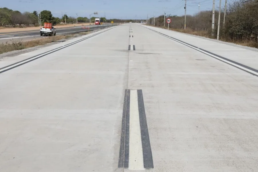 BR-304 ganha 12 km duplicados entre Mossoró e Assú no Oeste potiguar