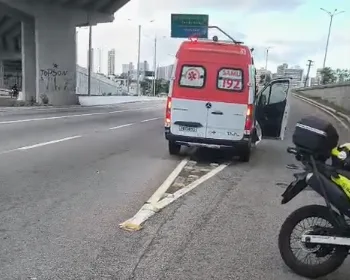 Queda mortal no Viaduto do 4º Centenário trava BR-101 em Natal
