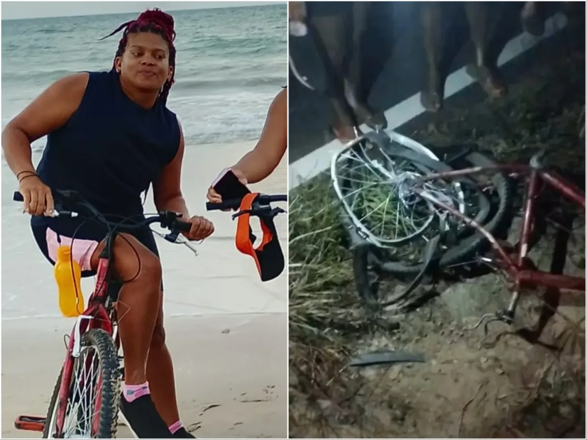 Trecho da RN-160 em Ceará-Mirim onde grupo de ciclistas foi atingido
