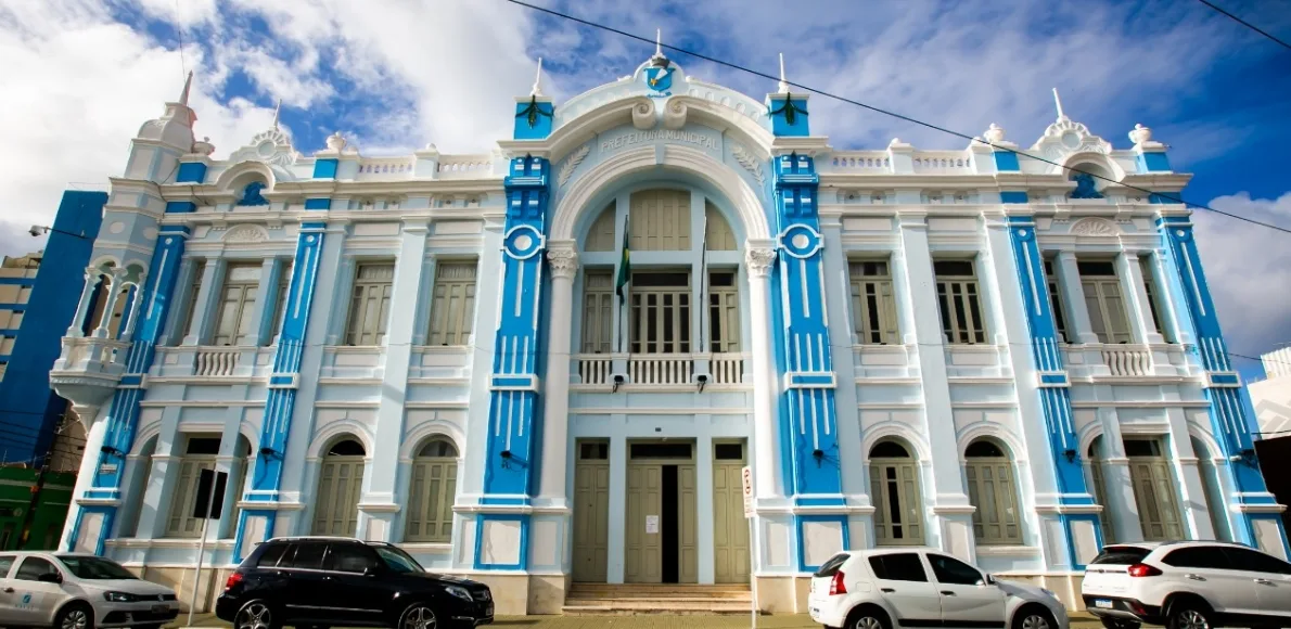 Vista da Prefeitura de Natal, no Centro da capital potiguar
