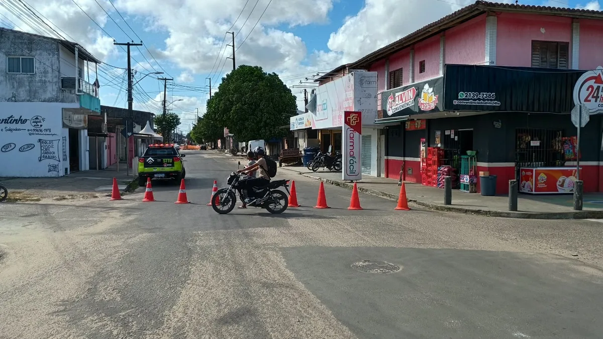Linhas 05 e 72 ganham desvios na Zona Norte de Natal enquanto obra da Seinfra avança