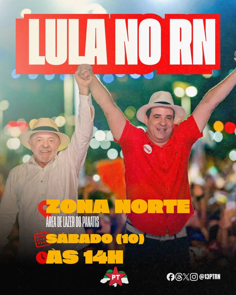 Movimentação de campanha na Zona Norte de Natal, região mais populosa da capital