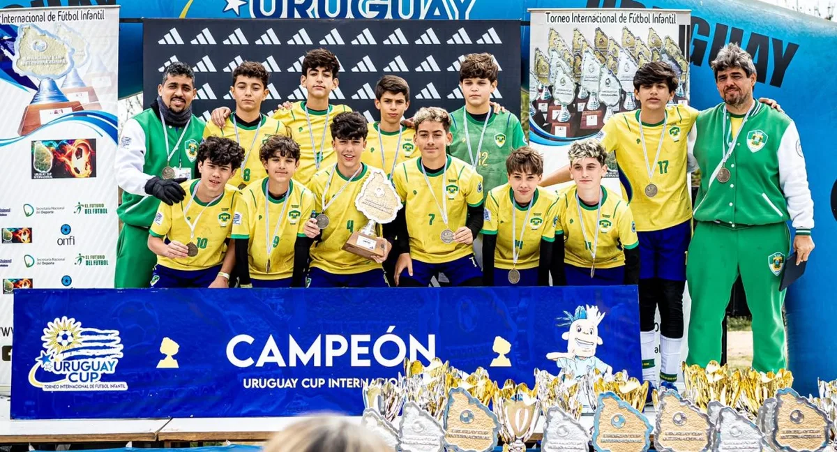 Base potiguar conquista título inédito da Série Ouro na Uruguay Cup em Montevidéu