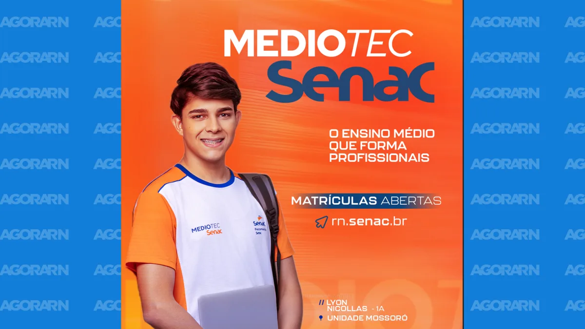 Senac RN abre vagas para ensino médio com técnico em TI em Natal e Mossoró